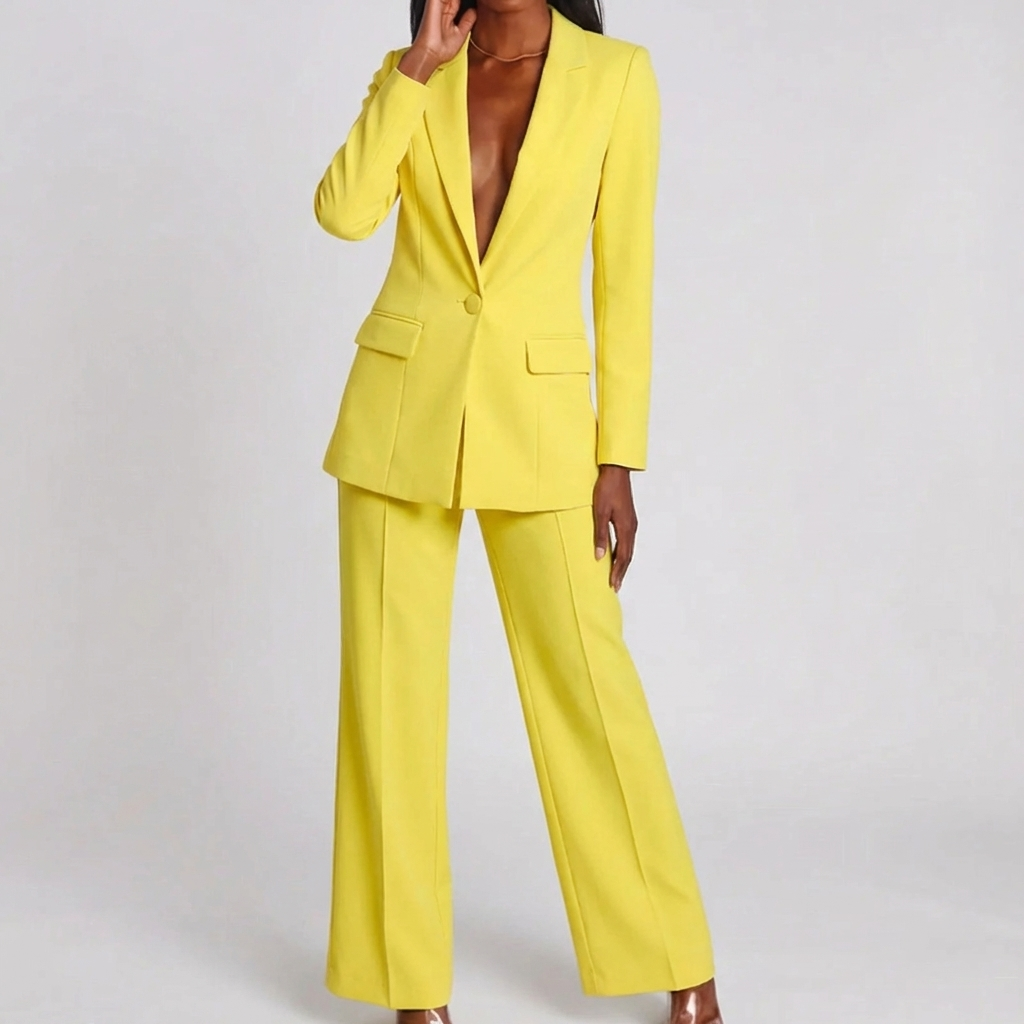 Matching Blazer And Trouser Set