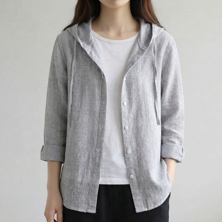 Breathable Linen Blouse for Women