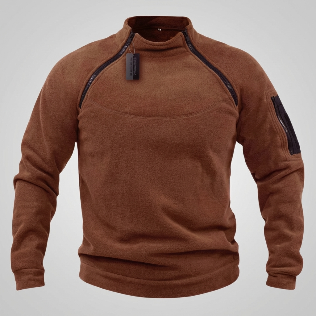 Versatile Stretch Sweater for Men