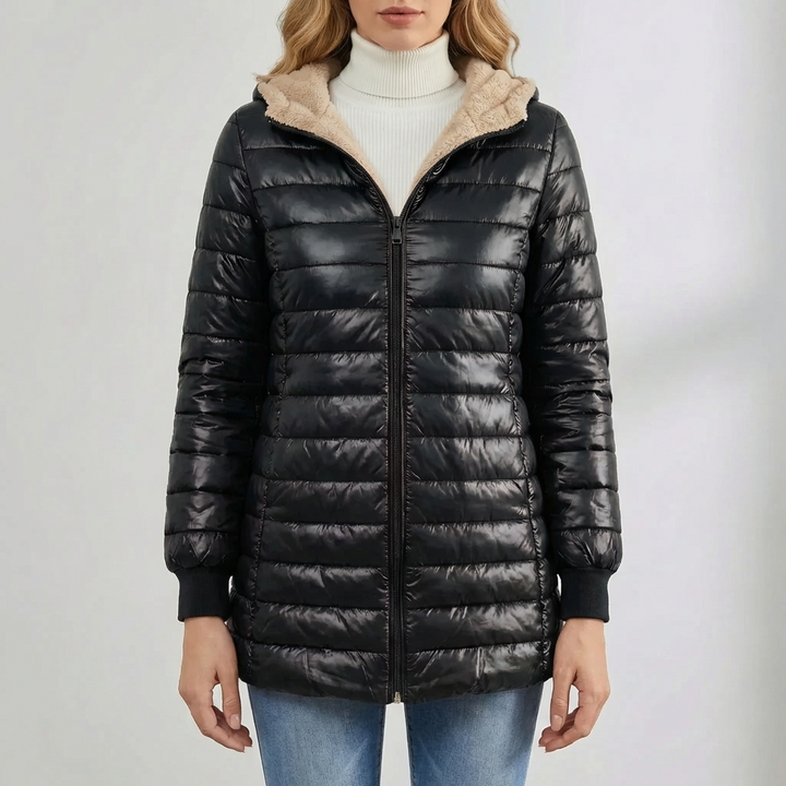 Quilted Insulated Casual Winter Jacket