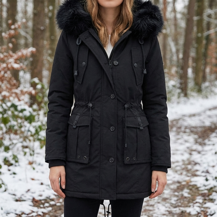 Winter Coat with Hood for Women