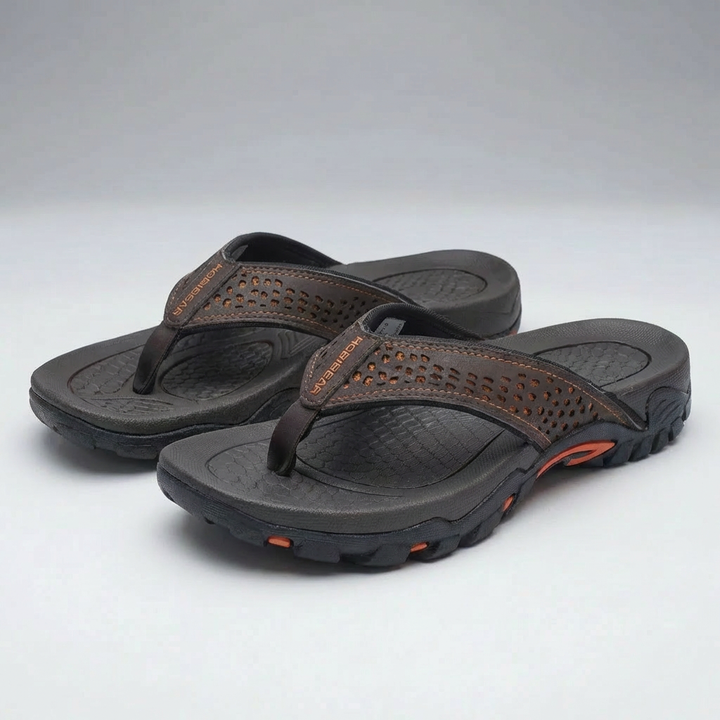 Textured Footbed Sandals for Men