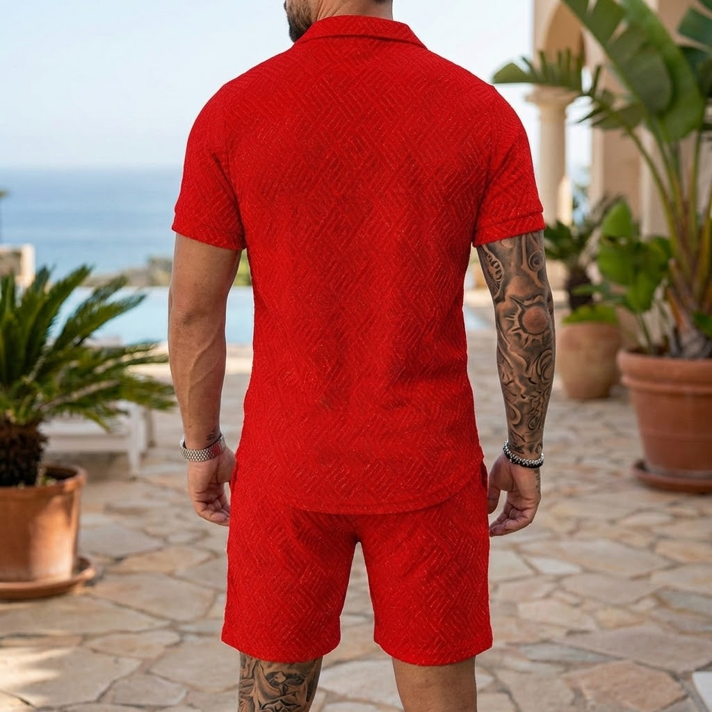 Two-Piece Outfit Summer Set for Men