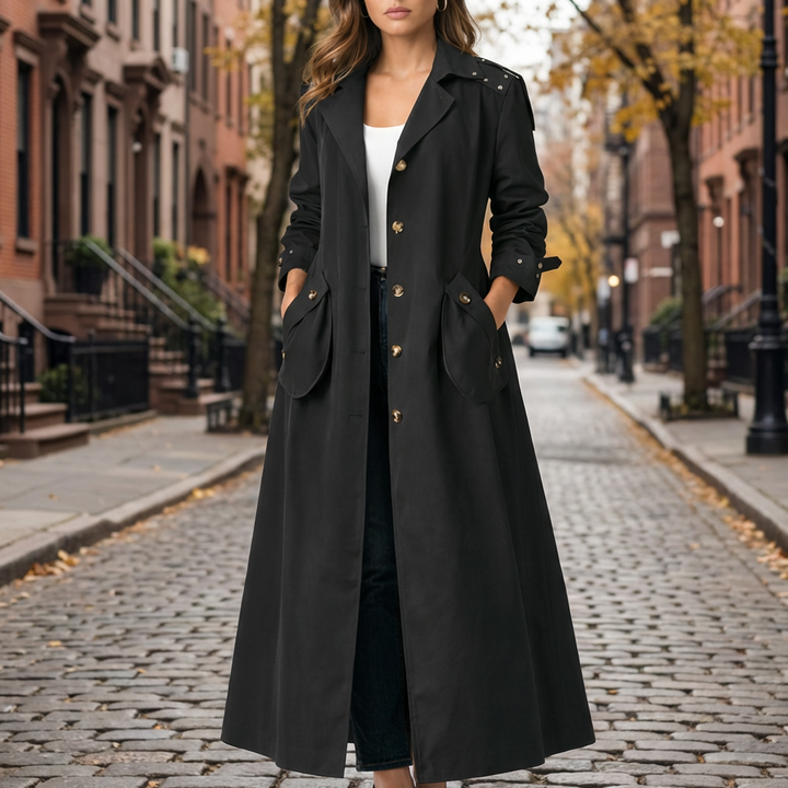 Women’s Trench Coat with Hood