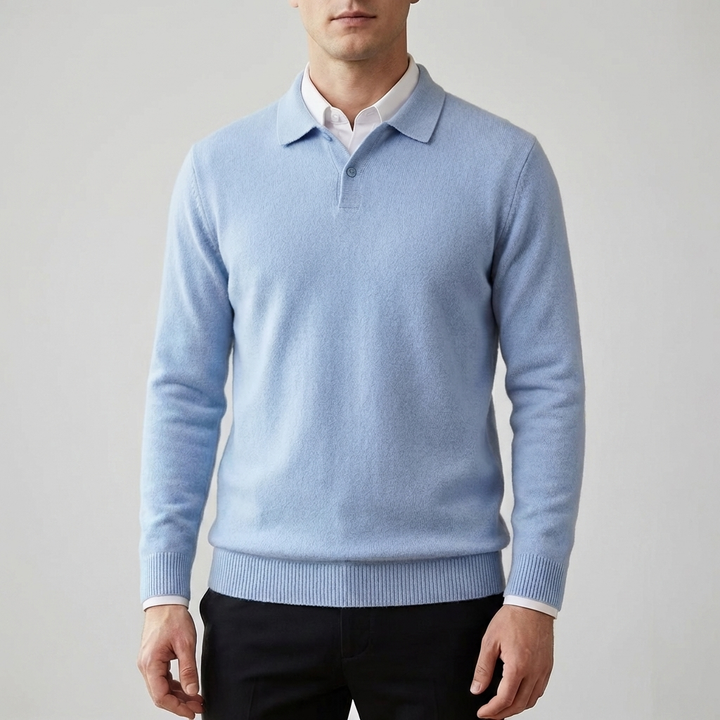 Faux fine Wool-like Sweater for Men