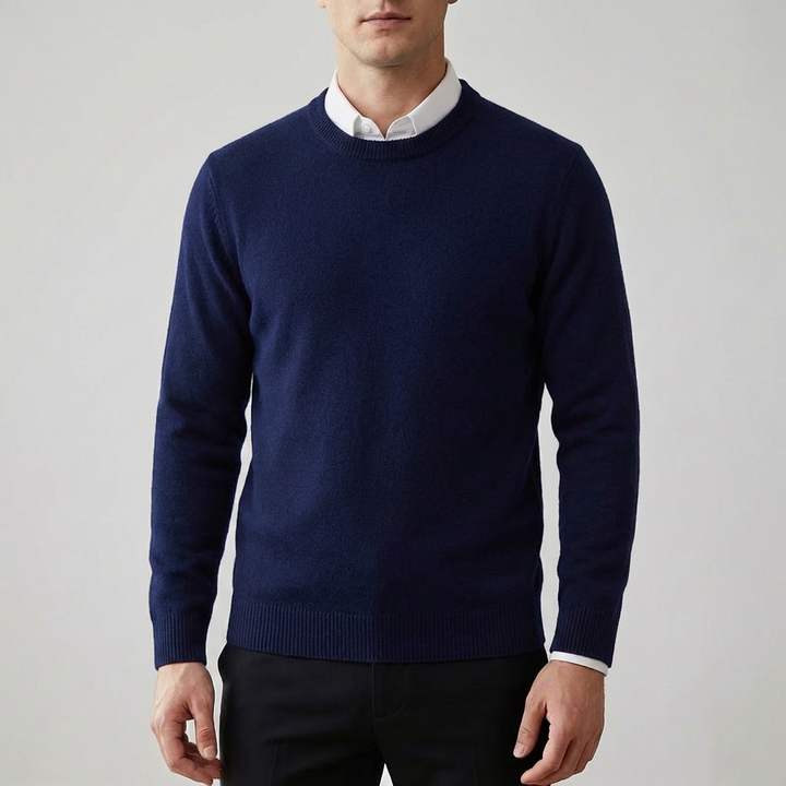 Faux fine Wool-like Sweater for Men