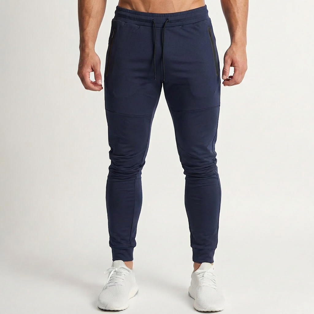 Slim Fit Tapered Jogger Pants for Men