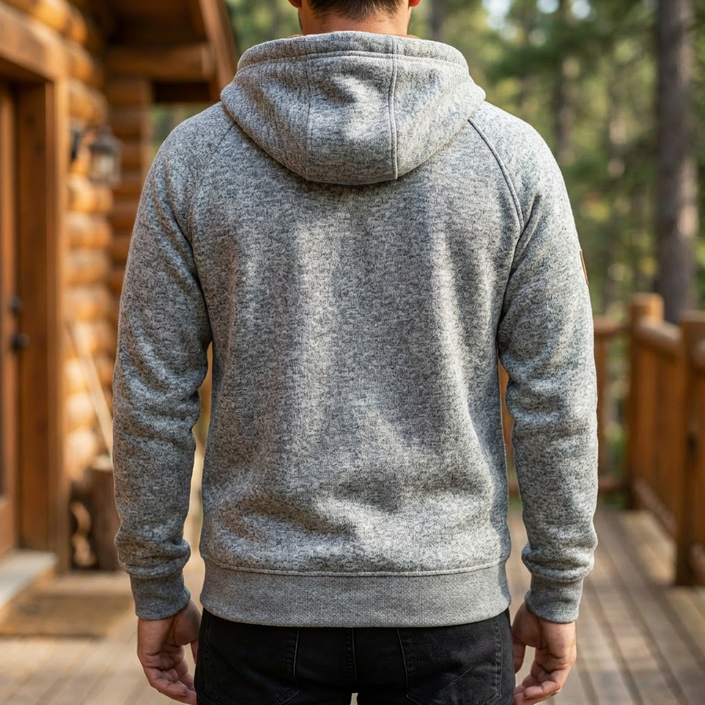 Casual Fleece Hoodie Jacket for Men