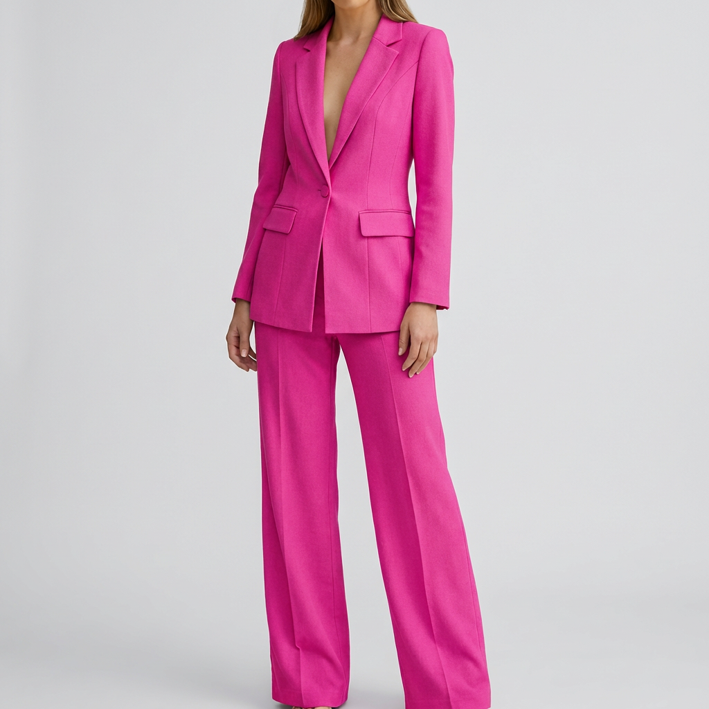 Elegant Blazer and Pants Set for Women