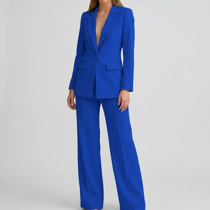 Elegant Blazer and Pants Set for Women