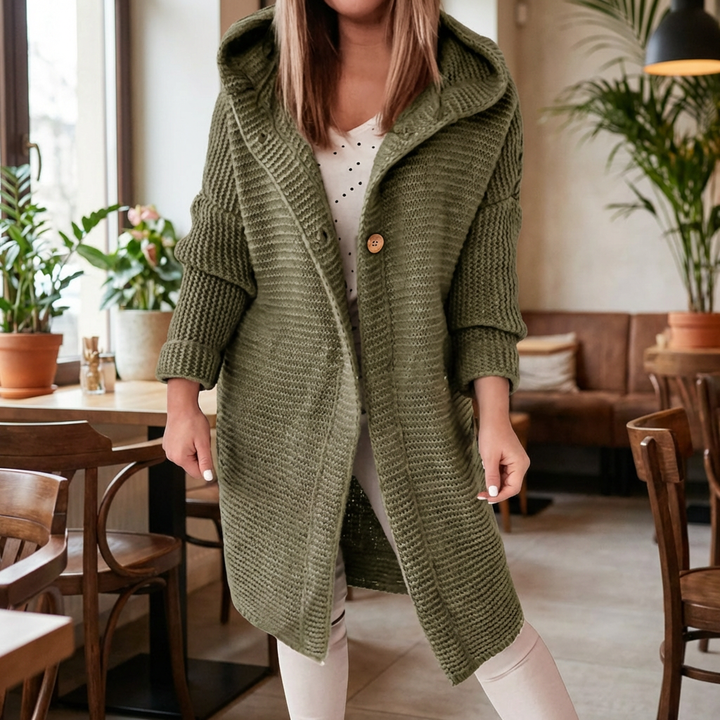 Knitted Cardigan Cozy Elegance for Cooler Days
