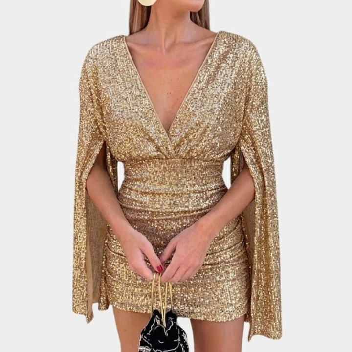 Glamour Dress with Shimmering Details