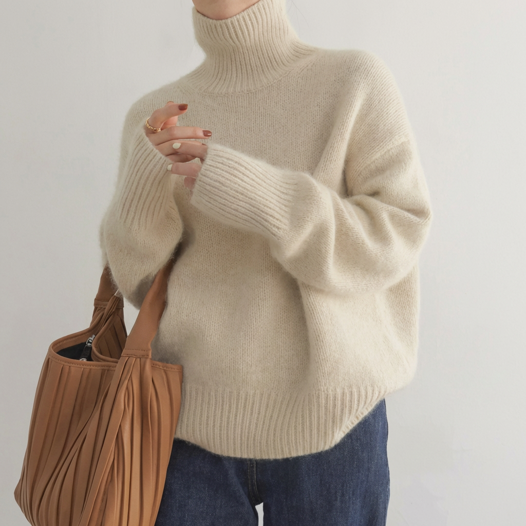 Turtleneck Sweater for Women