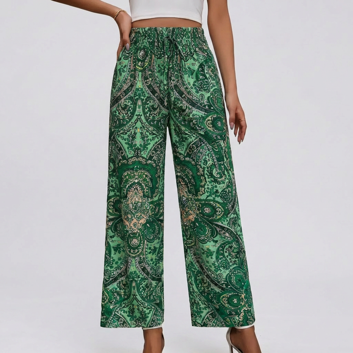 Bohemian Wide-Legged Trouser for Women