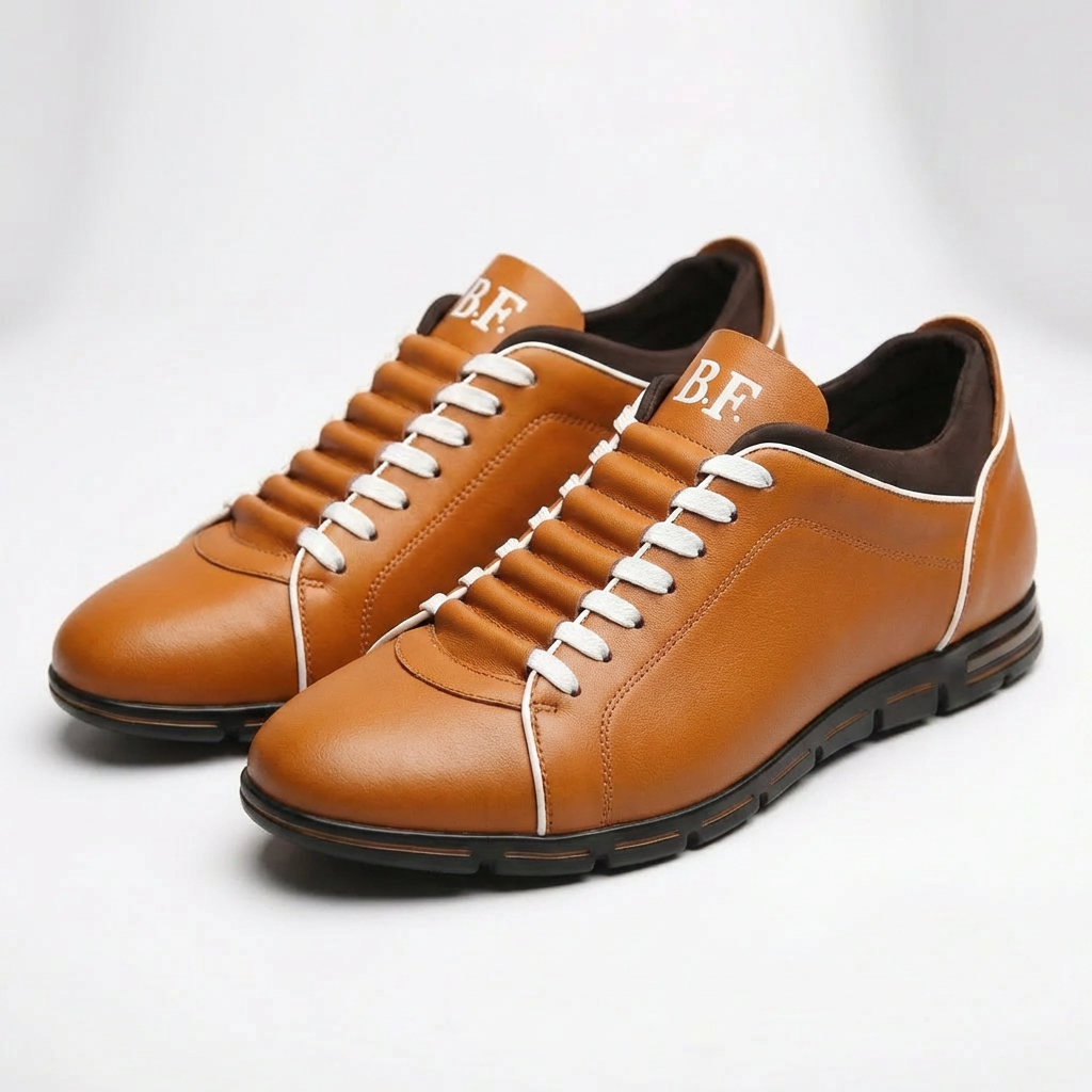 Lace-Up Low-Profile Shoes for Men