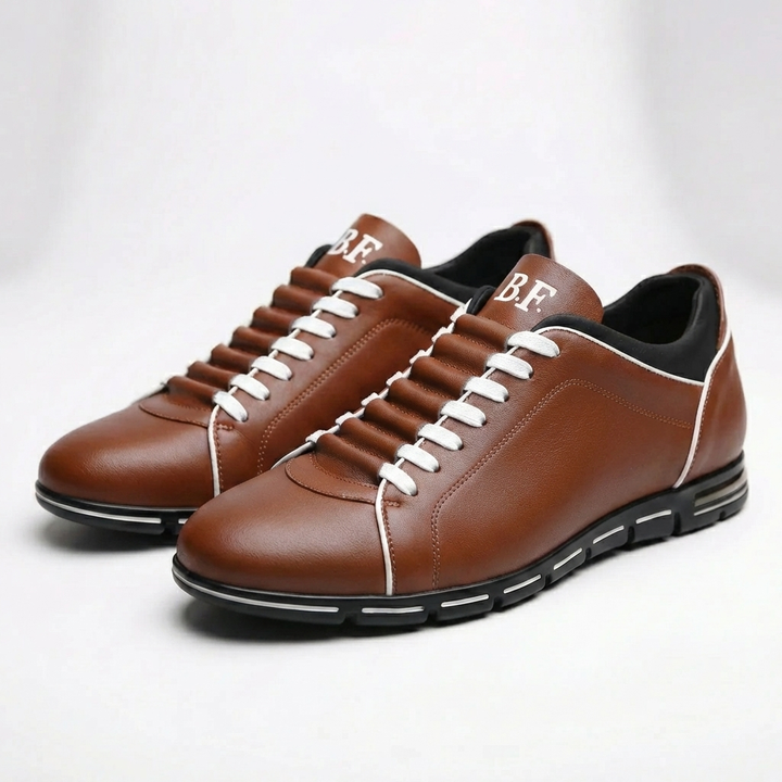 Lace-Up Low-Profile Shoes for Men