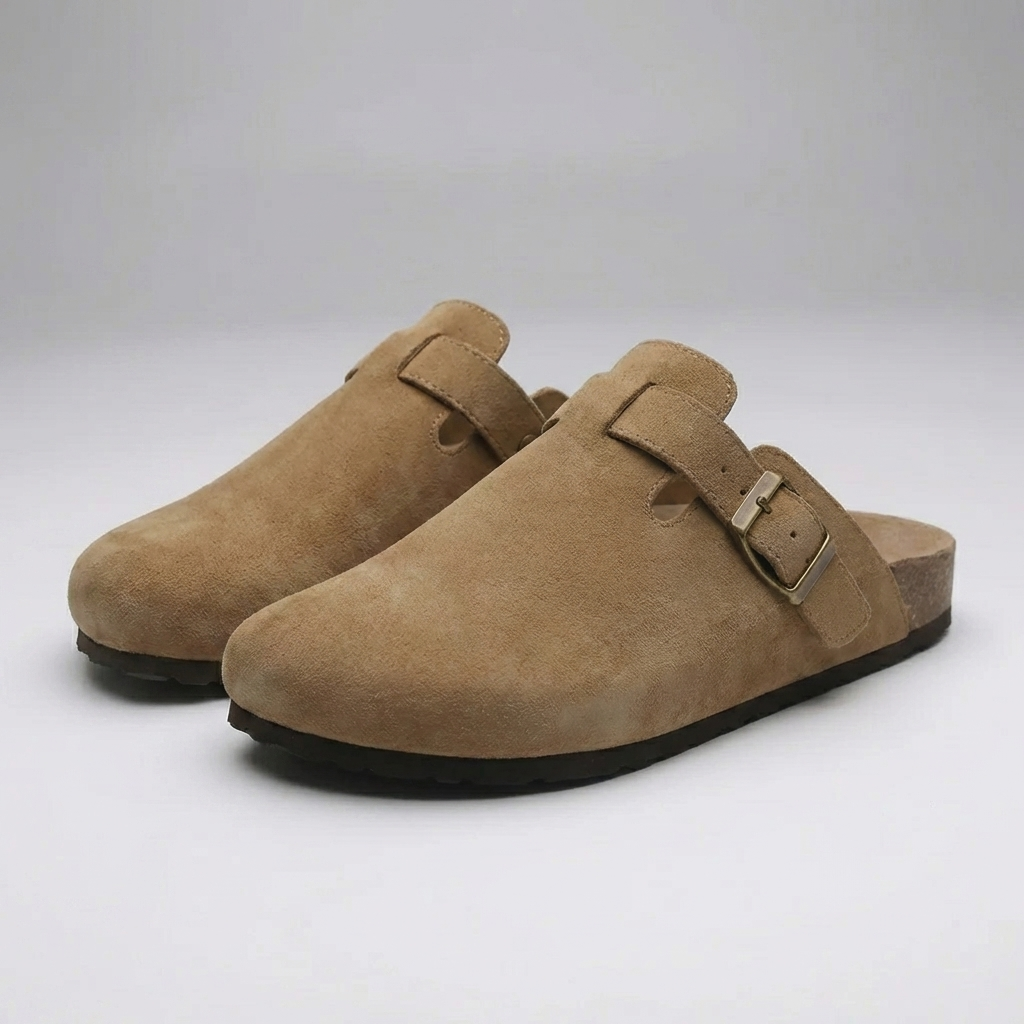 Slip-On Closed-Toe Clog Sandals for Men