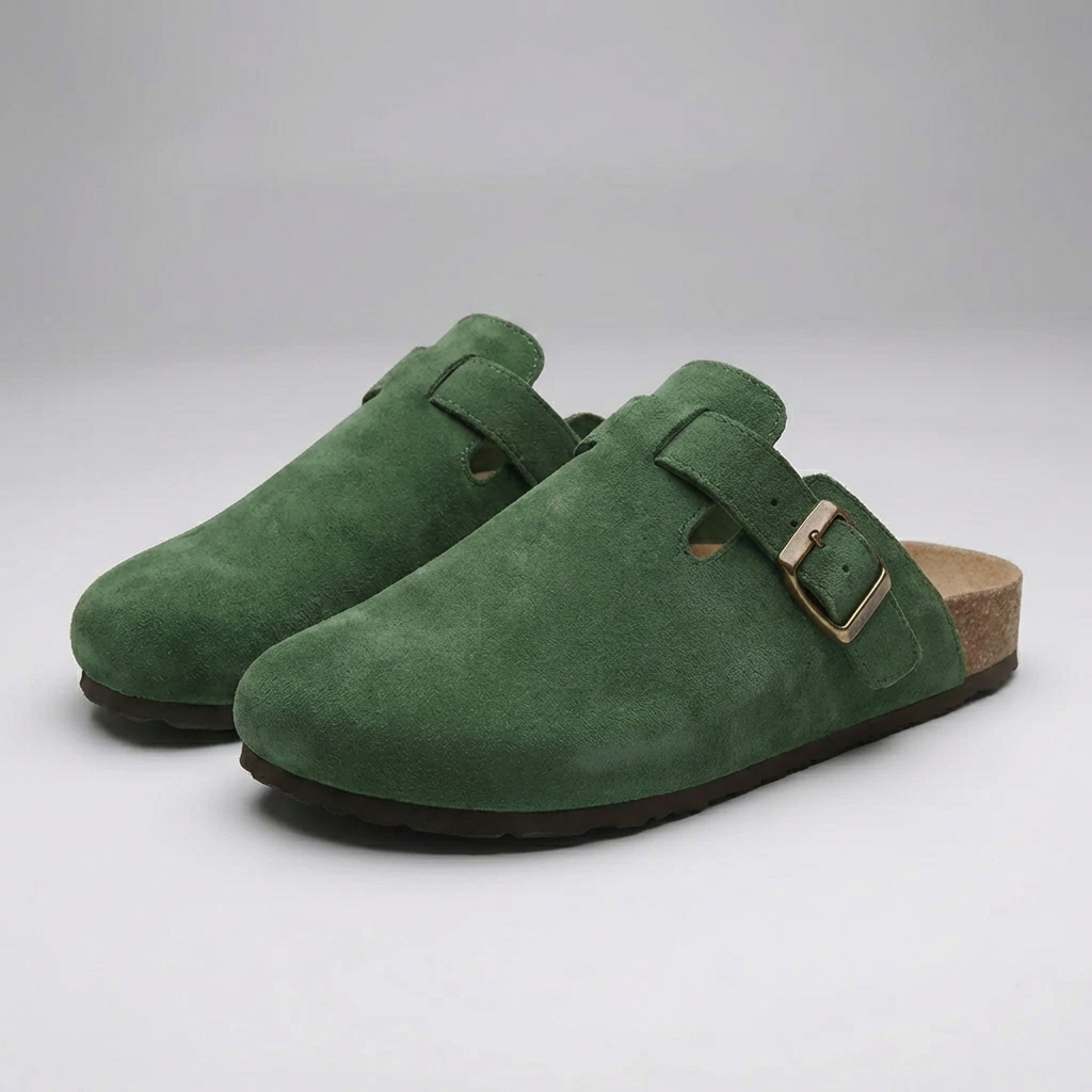 Slip-On Closed-Toe Clog Sandals for Men