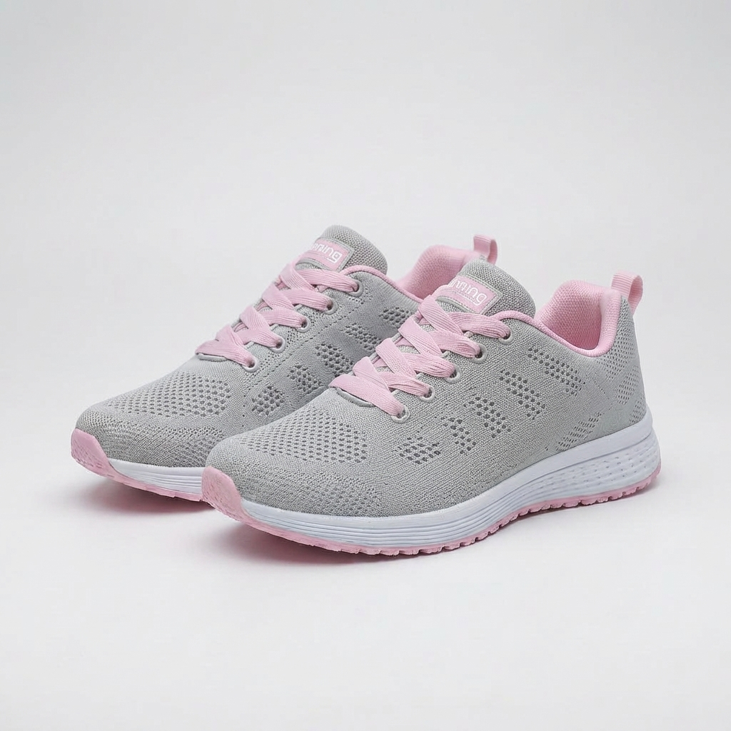 Cushioned Lace-Up Women's Athletic Sneaker