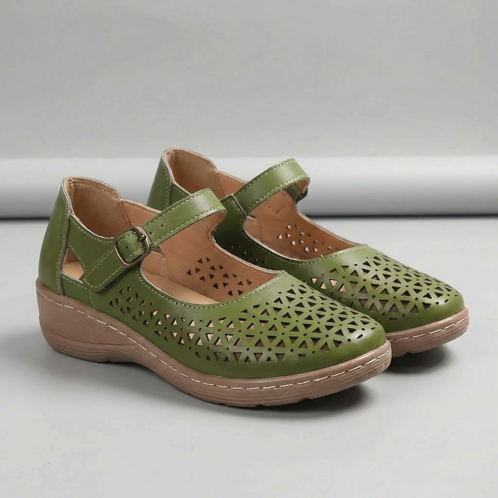 Slip-On Wedge Sandal For Women