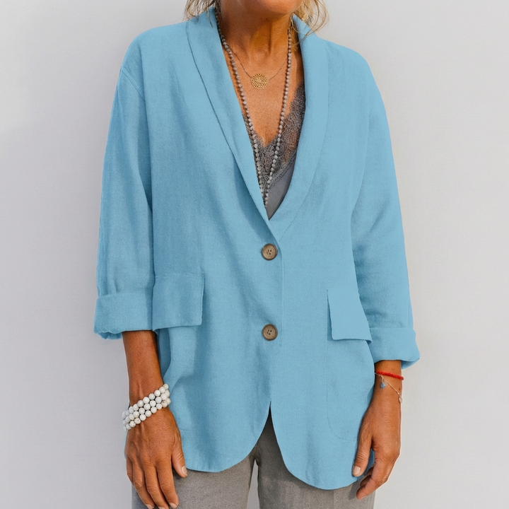 Relaxed Lightweight Blazer for Women