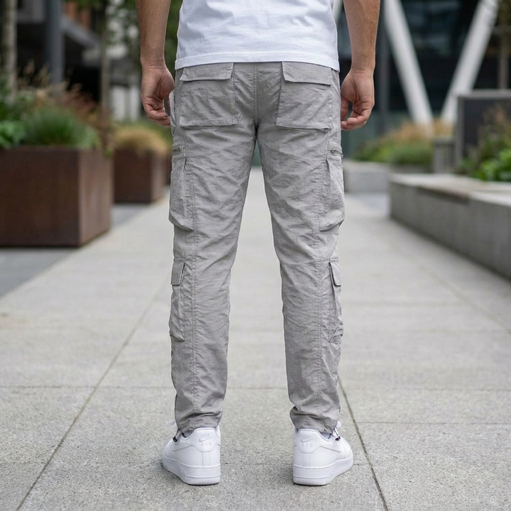 Classic Fit Multi Pocket Cargo Pants for Men