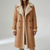 Women's Button Down Long Coat