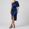 Asymmetrical Off-Shoulder Dress