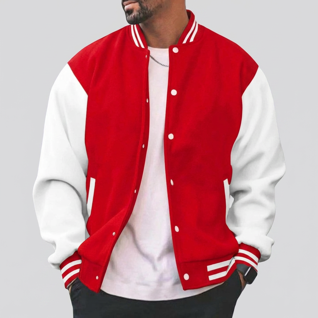 Casual Baseball Jacket for Men