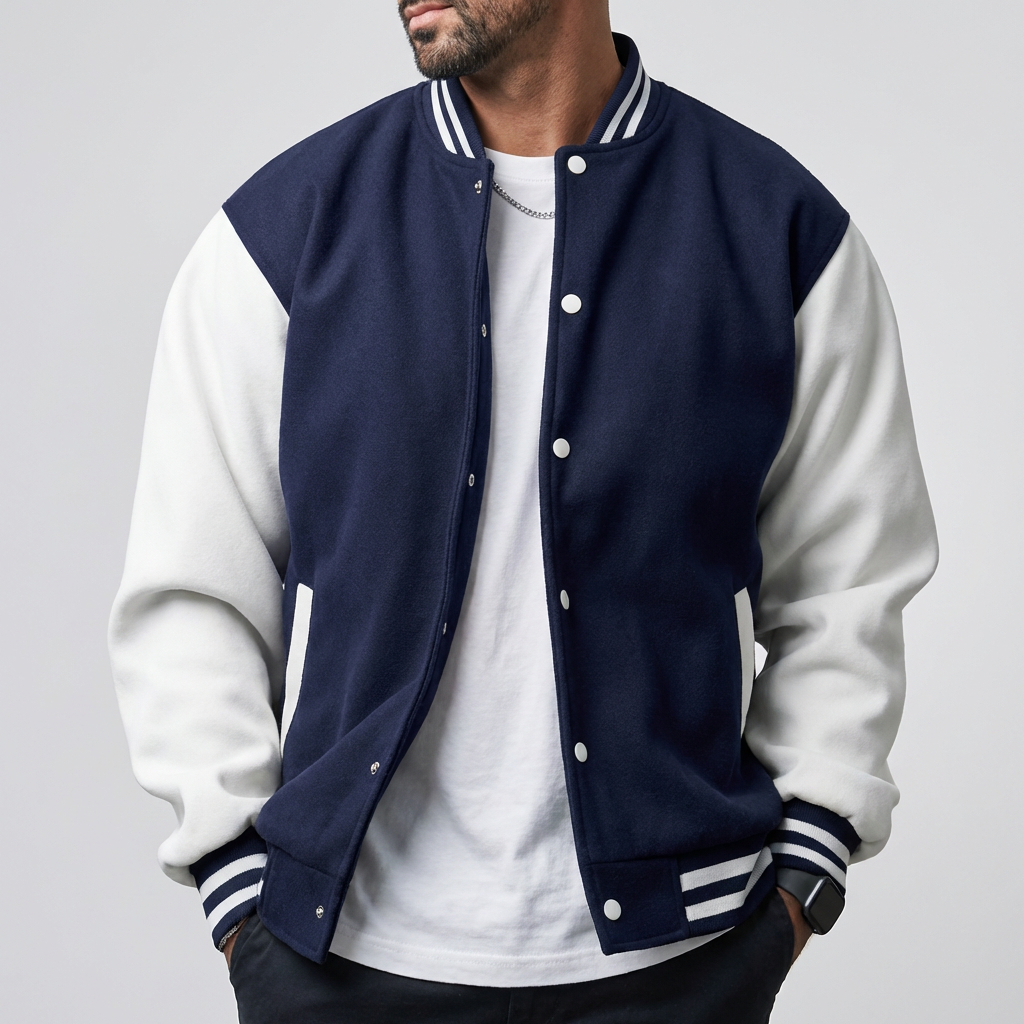 Casual Baseball Jacket for Men