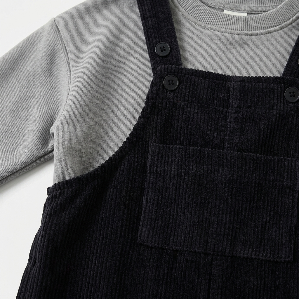 Relaxed Fit Toddler Bib Overalls