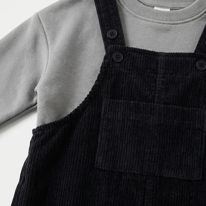 Relaxed Fit Toddler Bib Overalls