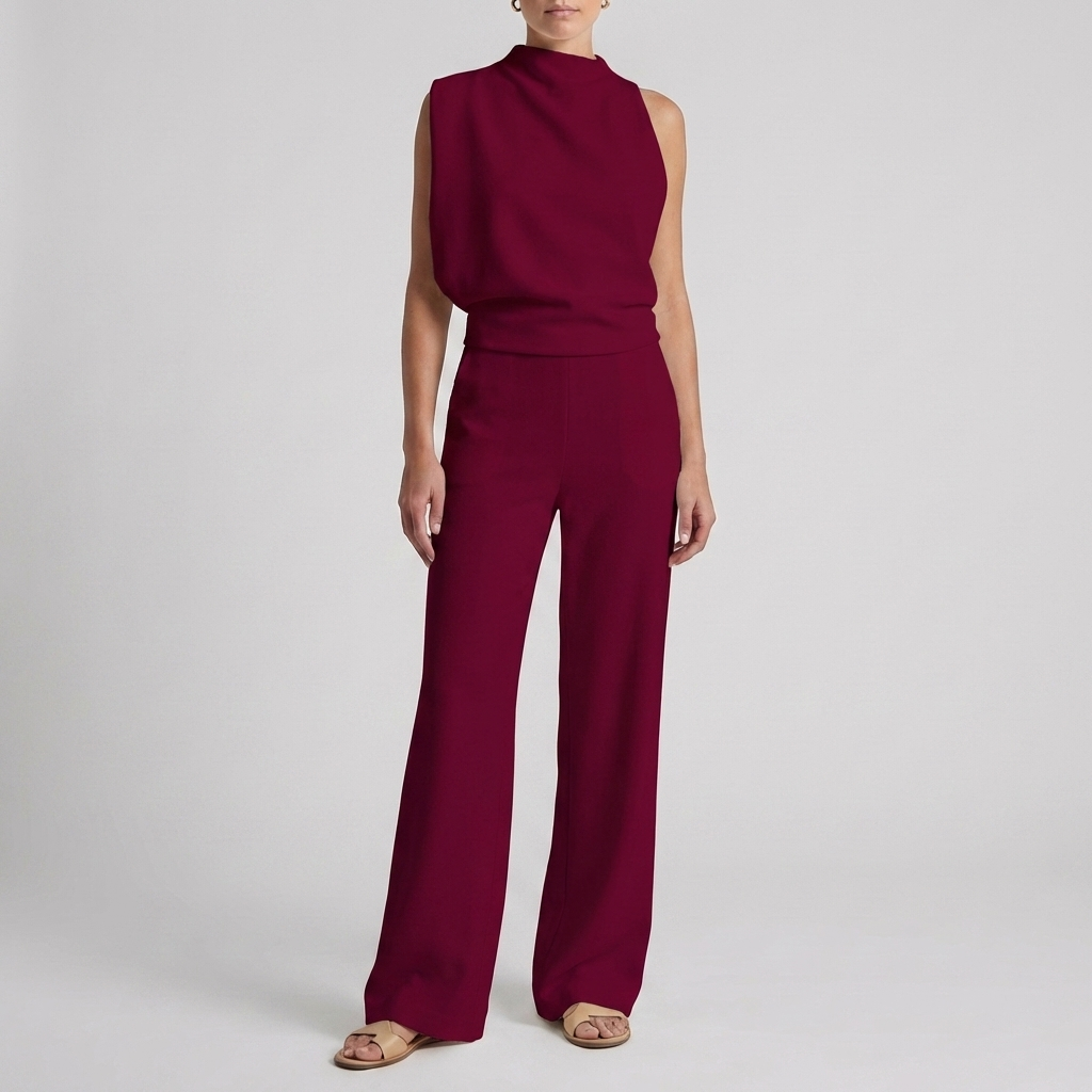 Women’s Elegant Sleeveless Jumpsuit