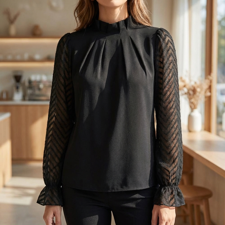 Elegant Long Sleeve Top for Women