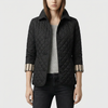 Relaxed Fit Quilted Snap-Button Jacket