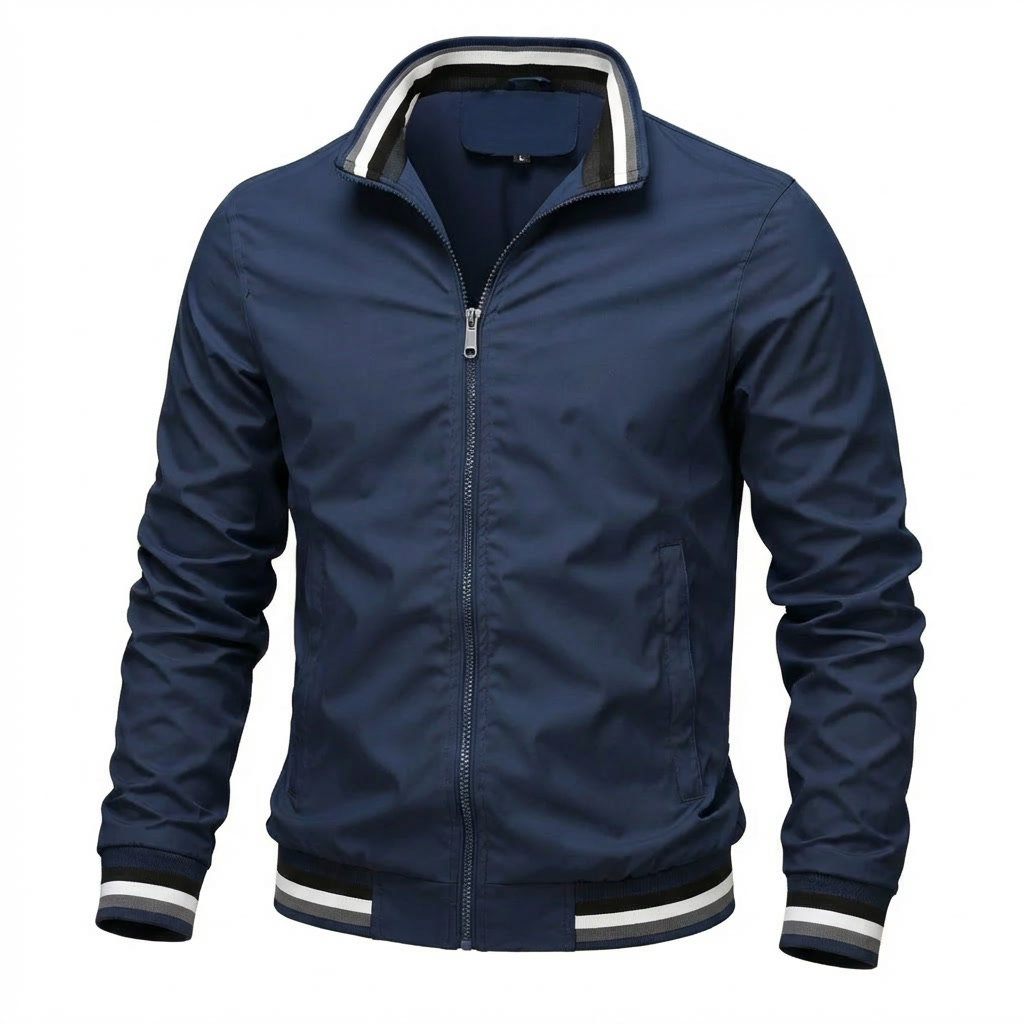 Men’s Transitional Jacket with Collar