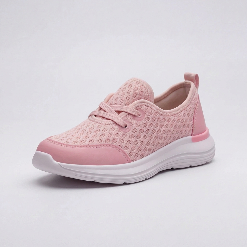 Low-Profile Lace-Up Walking Sneaker