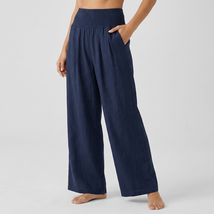 Elegant Stretchy Palazzo Pants for Women