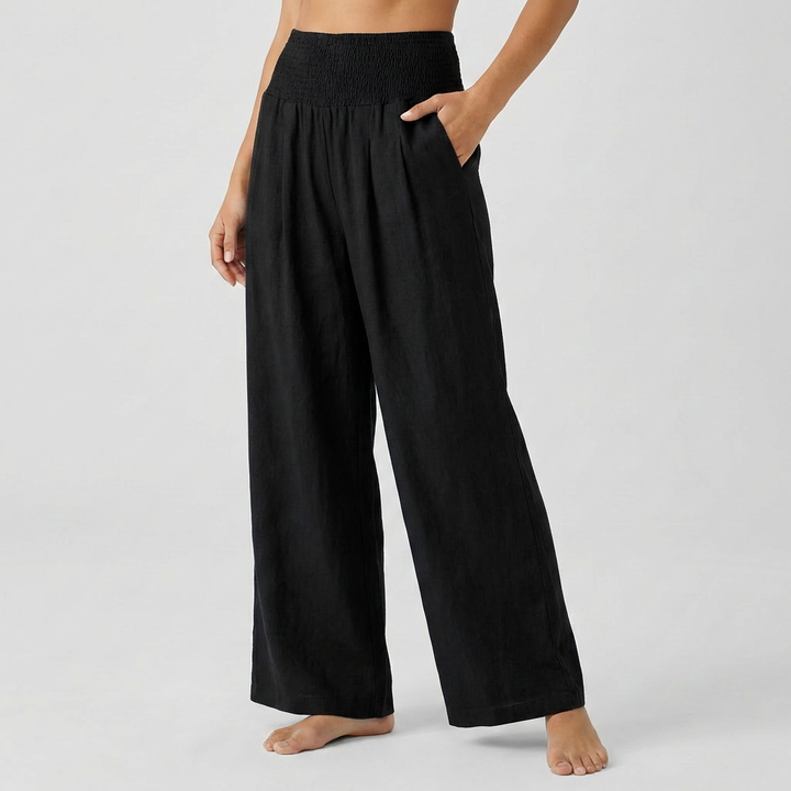 Elegant Stretchy Palazzo Pants for Women