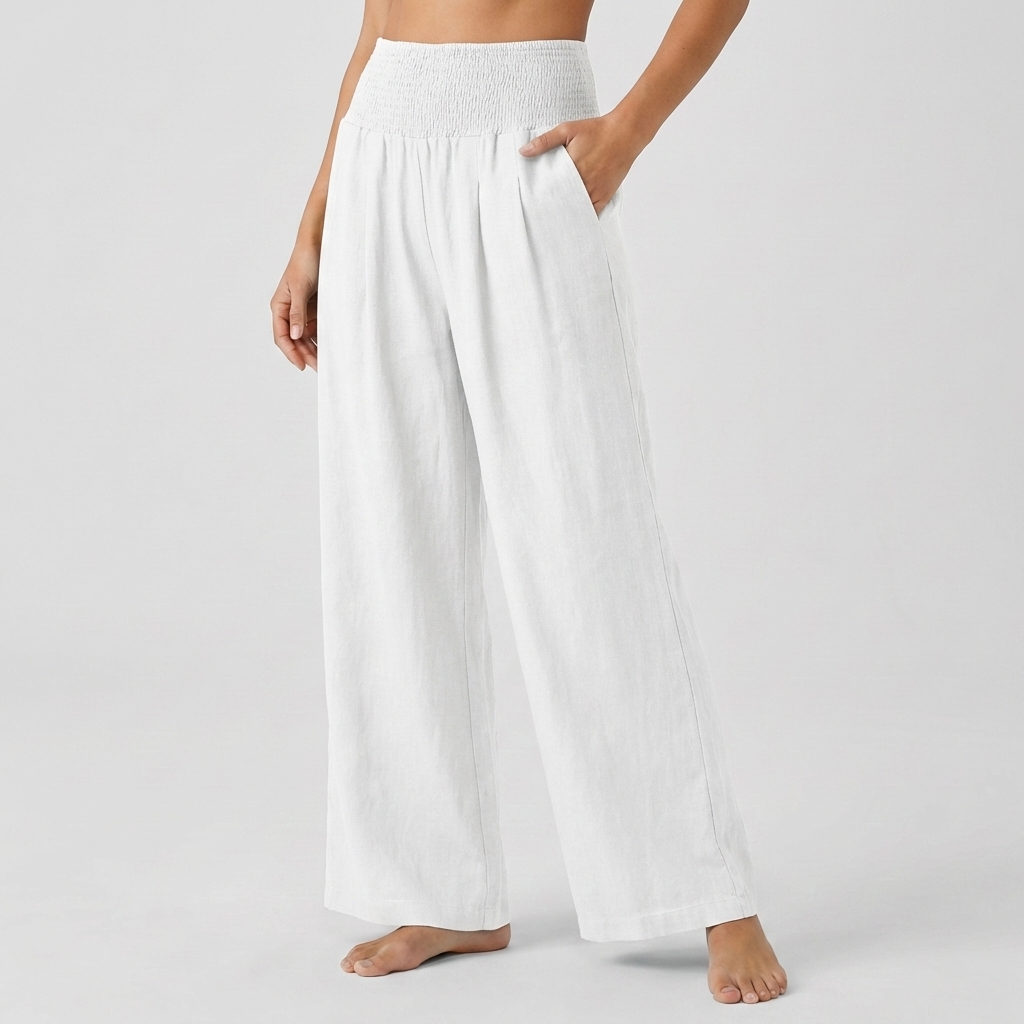 Elegant Stretchy Palazzo Pants for Women