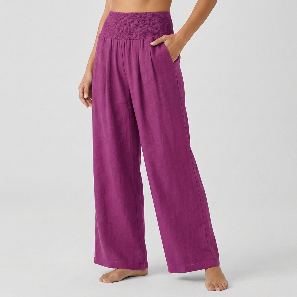 Elegant Stretchy Palazzo Pants for Women