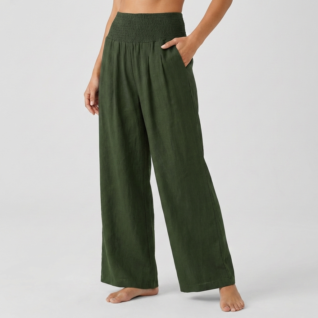 Elegant Stretchy Palazzo Pants for Women