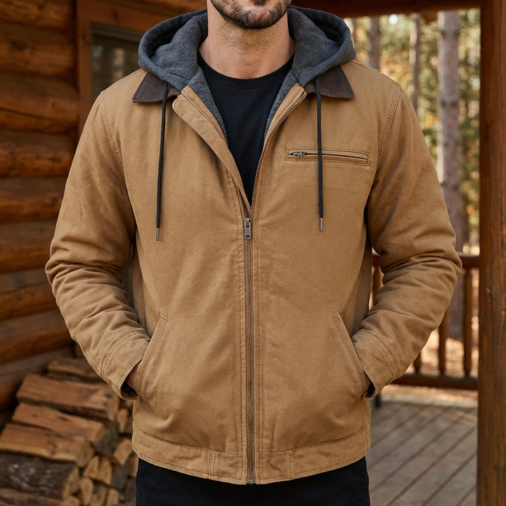 Classic Hooded Jacket for Men