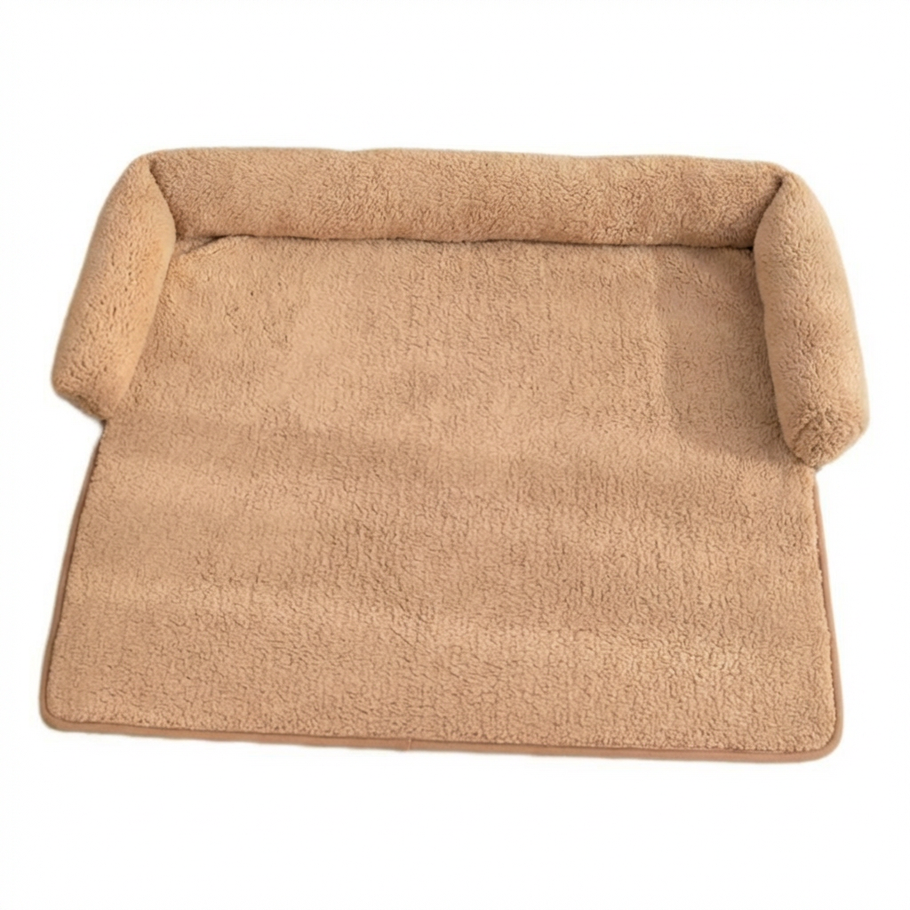 Cozy Anti-Slip Dog Bed Blanket with Neck Pillow