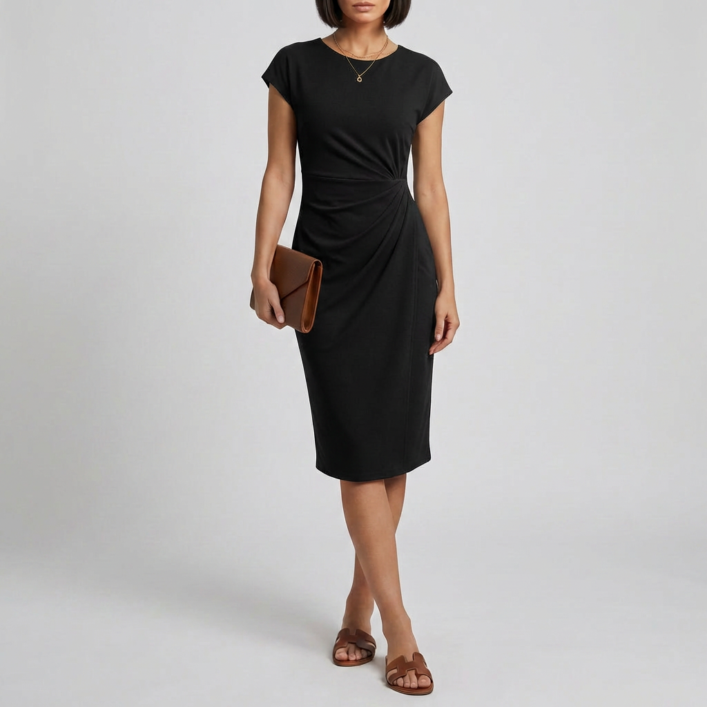 Women’s Asymmetrical Lace Up Dress