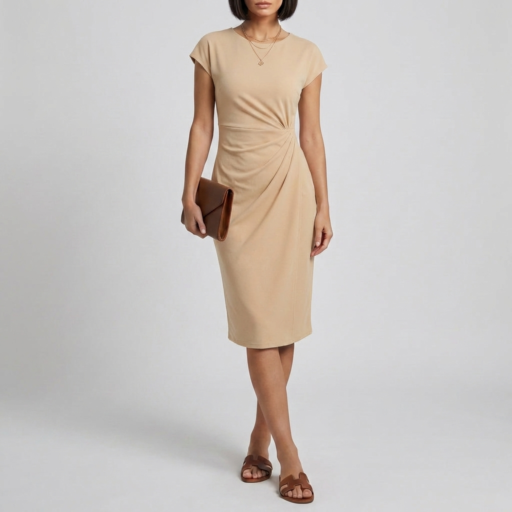 Women’s Asymmetrical Lace Up Dress