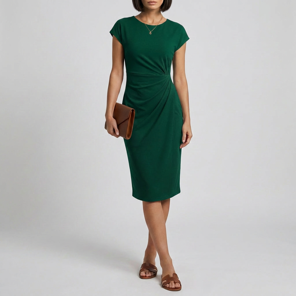 Women’s Asymmetrical Lace Up Dress