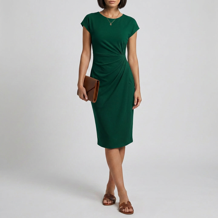 Women’s Asymmetrical Lace Up Dress