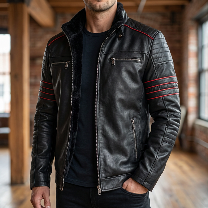 Luxe Leather Jacket for Men