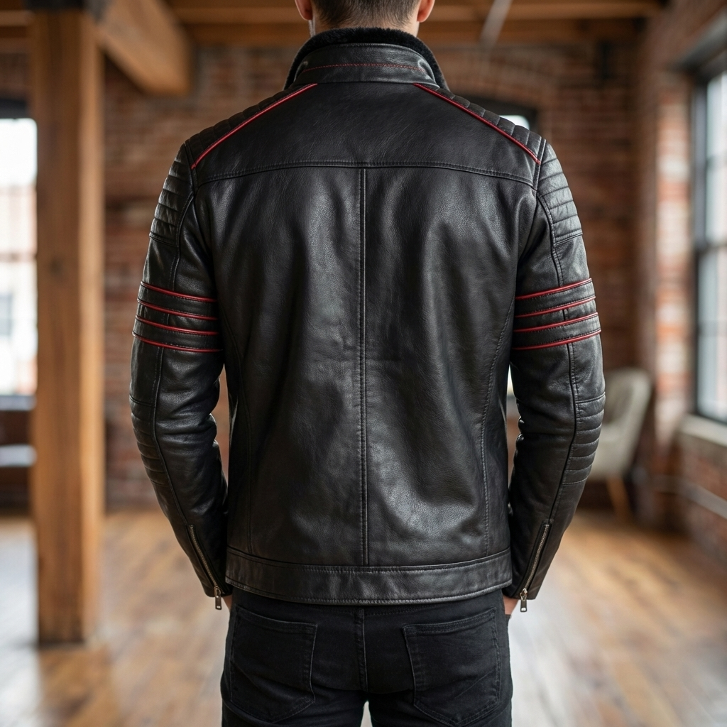 Luxe Leather Jacket for Men